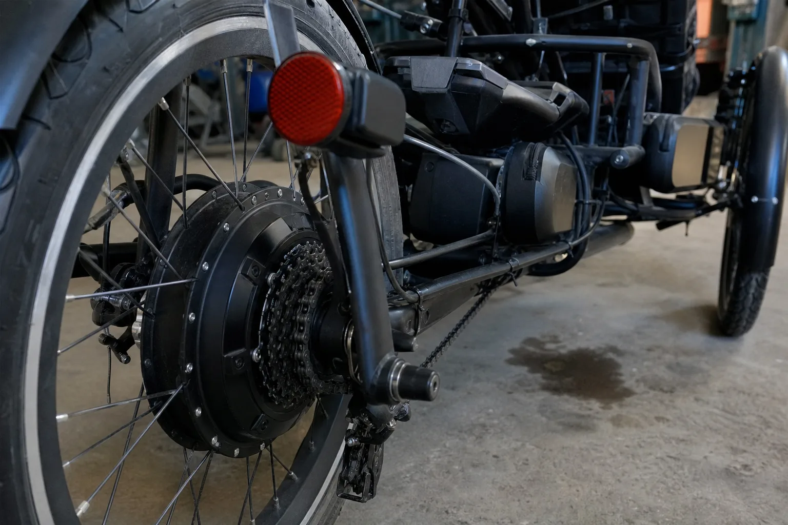 Your trike weighs ninety pounds before you load it. How much motor is enough?
